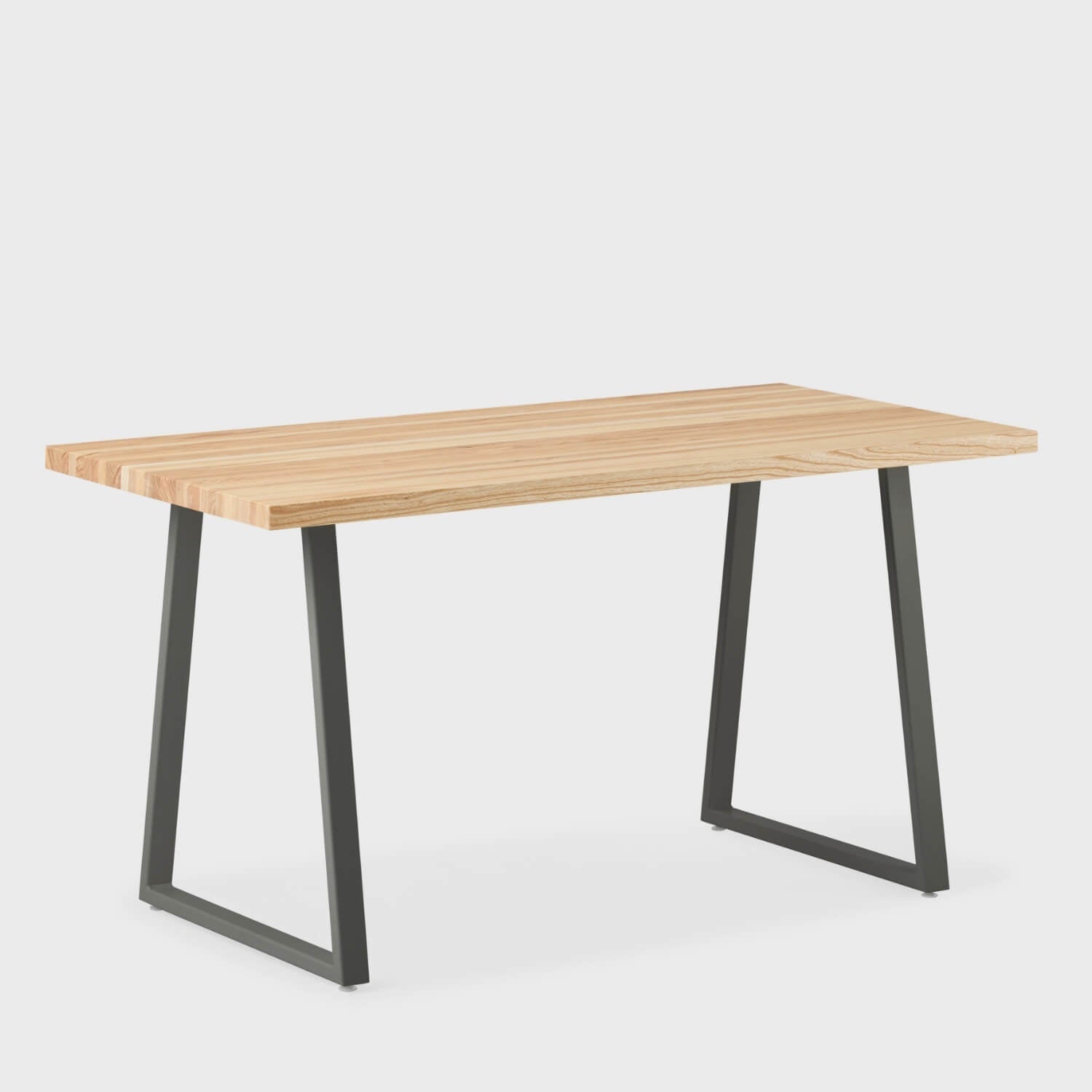 Elements Wood Top Wide Leg Desk